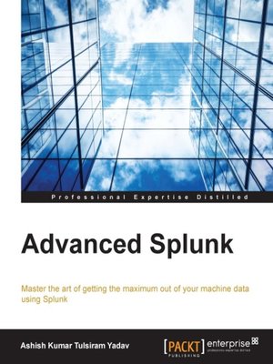 cover image of Advanced Splunk